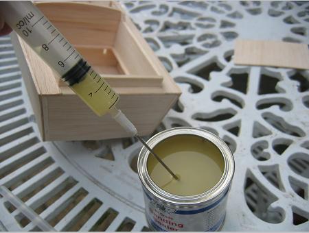 Draw the sealer