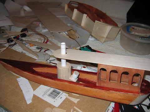 motor in boat