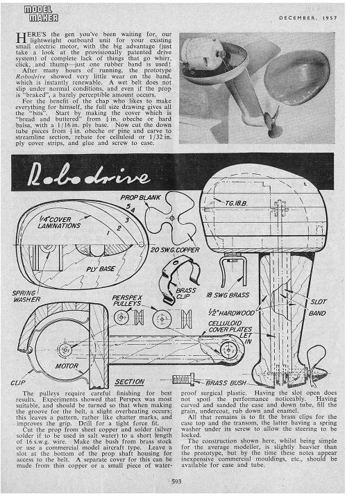 Home-made Outboard